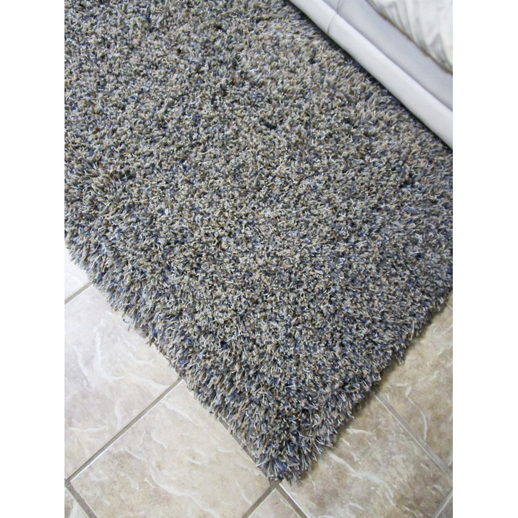 Sansom Shag Rugs Performance Gray/Brown/Blue Rug Wayfair Canada